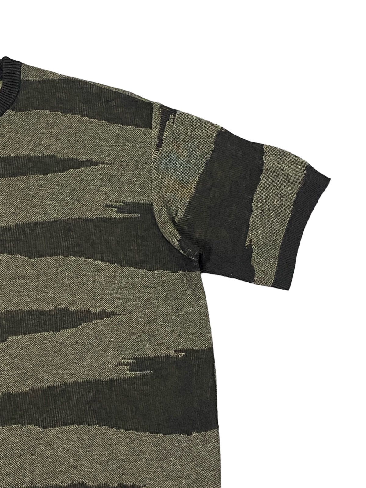 Issey Miyake Vintage Issey Miyake Short Sleeve Knit Jumper Size US M / EU 48-50 / 2 - 14 Thumbnail
