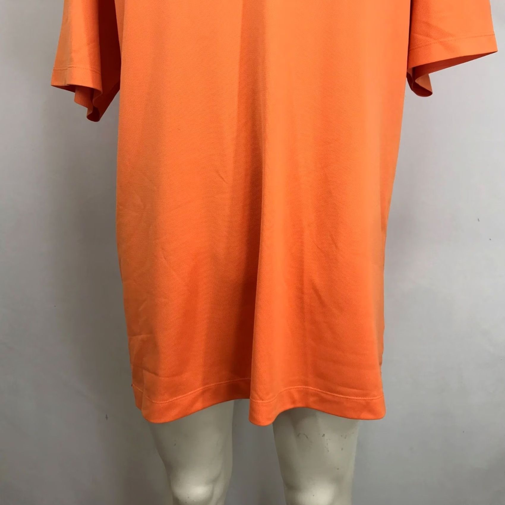 Nike Nike Golf Shirt Orange Polyester Short Sleeve Collared Mens XL Size US XL / EU 56 / 4 - 3 Thumbnail