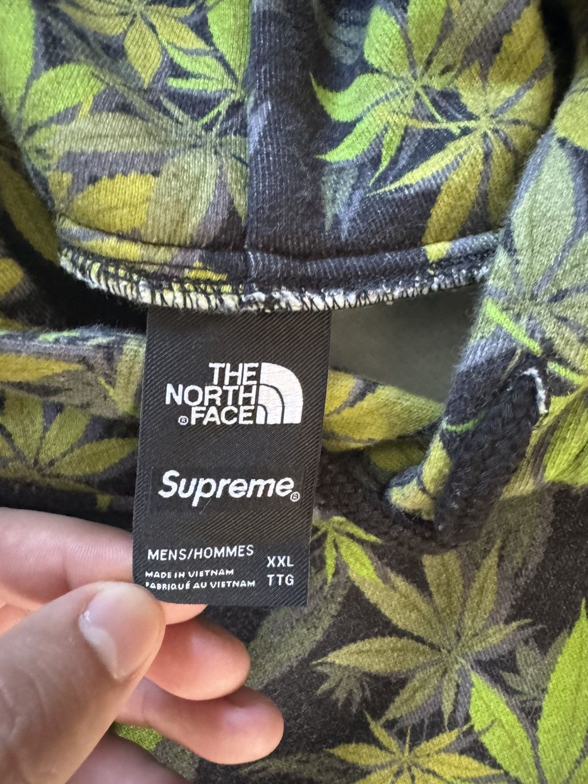 Supreme × The North Face Supreme The North Face Leaf hooded Sweatshirt Size US XXL / EU 58 / 5 - 6 Thumbnail