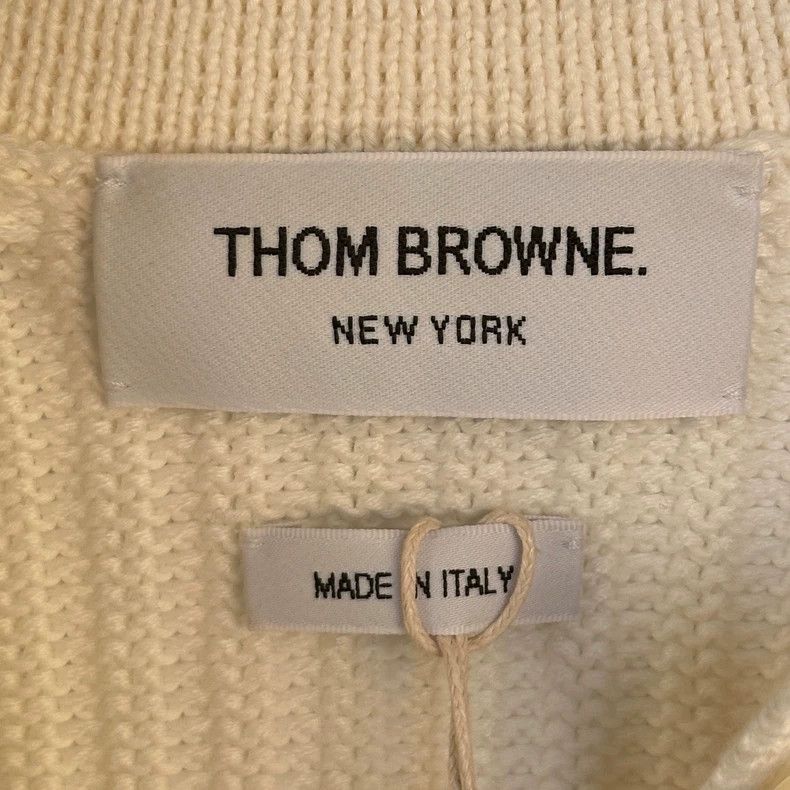Thom Browne Thom Browne Knitted polo sweater Size US XS / EU 42 / 0 - 5 Thumbnail