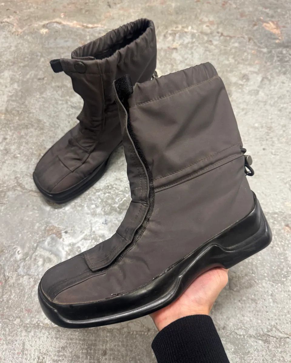 Prada FW1999 Prada Hybrid Nylon Boots Size US 9 / EU 42 - 1 Thumbnail