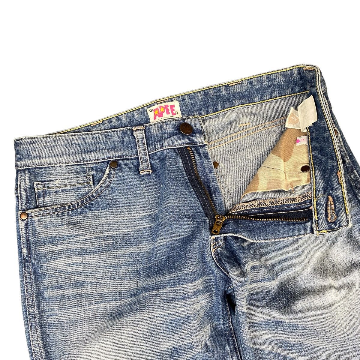 Bape AAPE Baby Milo Denim Size 30" / US 8 / IT 44 - 5 Thumbnail