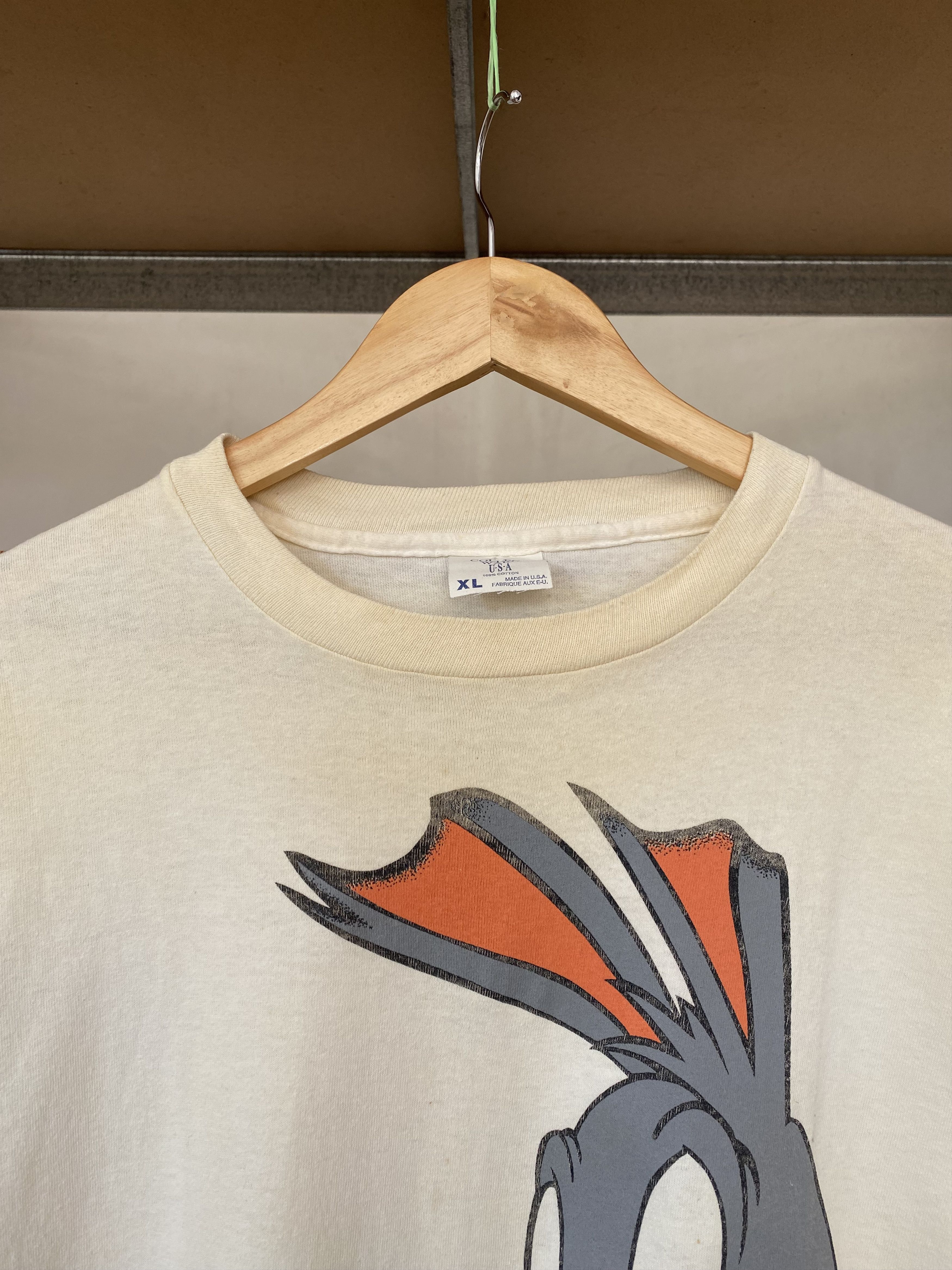 Cartoon Network Looney Tunes 1995 Vintage Bugs Bunny Warner Bros. Tee Size US XL / EU 56 / 4 - 3 Thumbnail