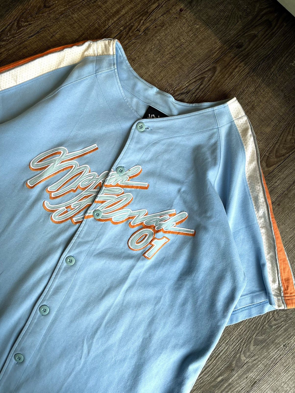 Vintage HIPHOP Y2K JERSEY MAJAH FLAVAH 01 Size US XXL / EU 58 / 5 - 3 Thumbnail