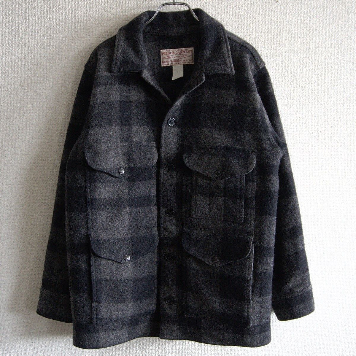 Filson Filson Mackinaw Cruiser Jacket Gray Size 38 Size US M / EU 48-50 / 2 - 1 Thumbnail