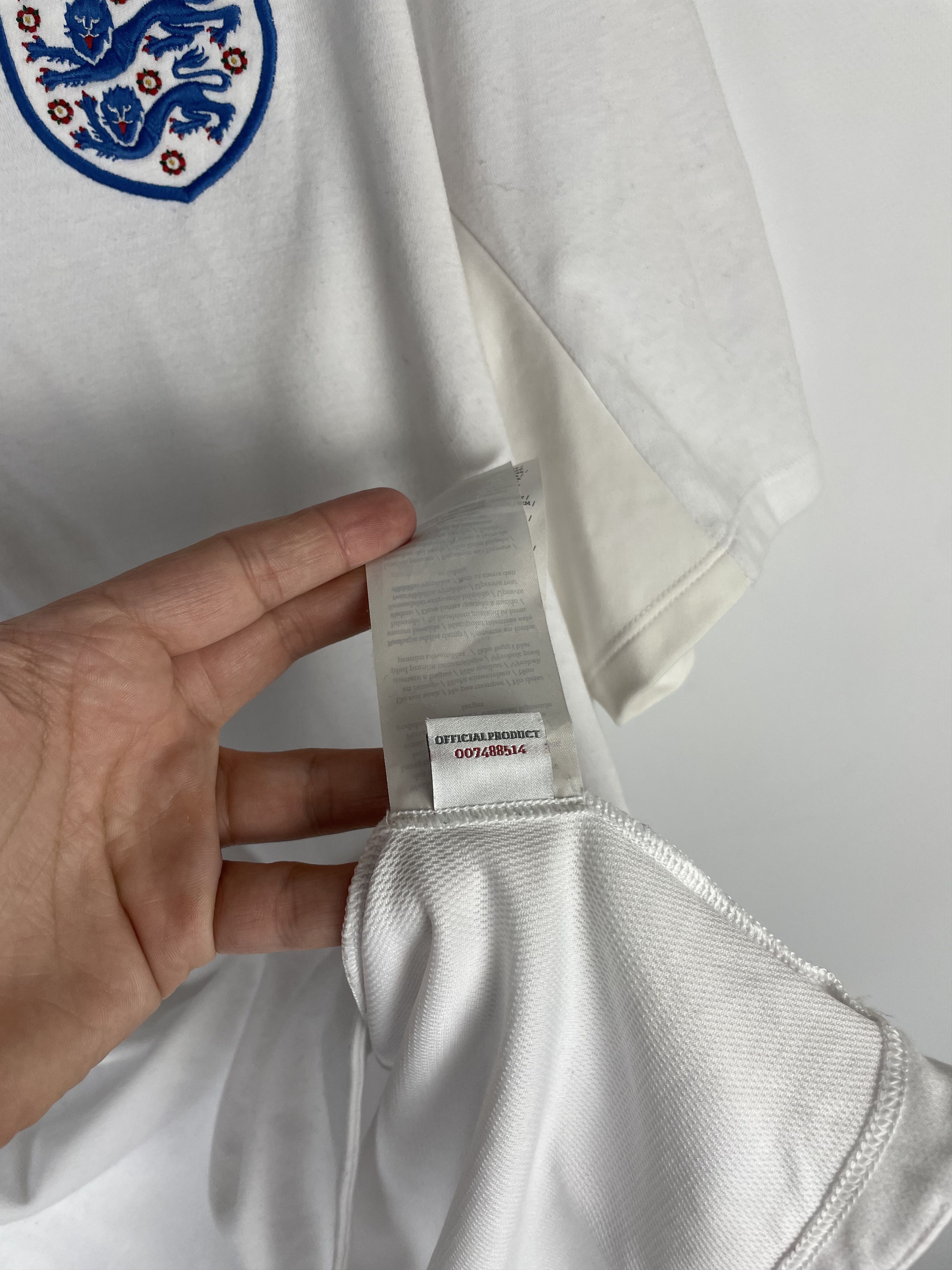 Umbro Vintage Umbro England Jersey Size US L / EU 52-54 / 3 - 10 Thumbnail