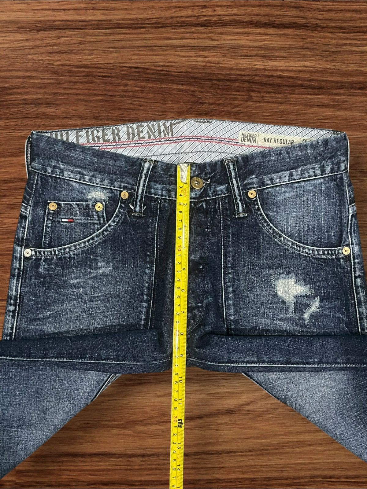 Tommy Hilfiger Vintage Tommy Hilfiger Denim NYC Slow Baker Button Fly Jeans Size US 30 / EU 46 - 21 Thumbnail