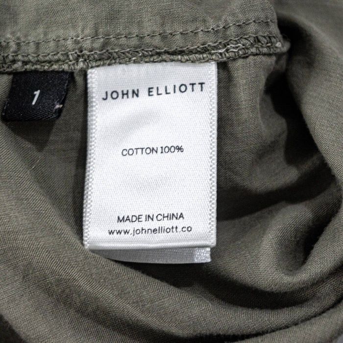 John elliott discount made in china