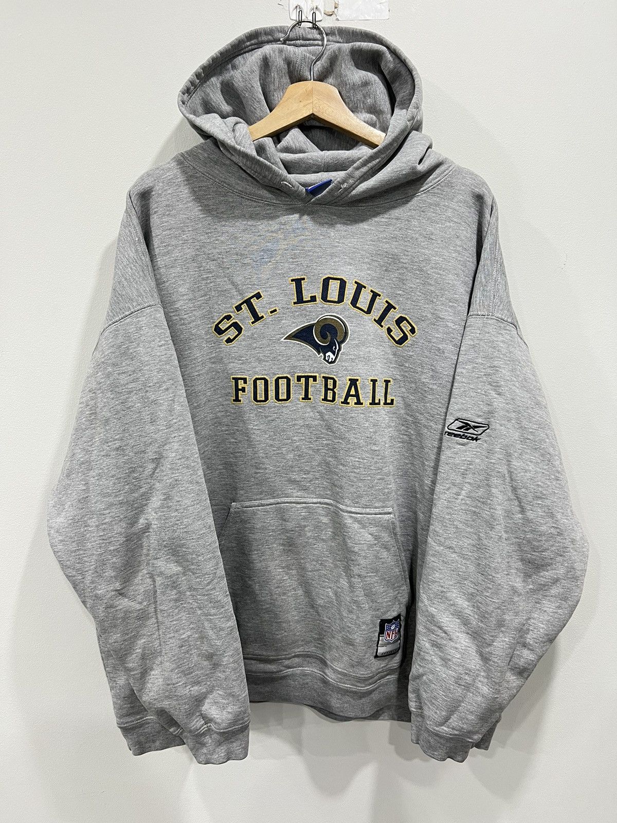 Vintage Vintage St Louis Football Hoodie Sweater nfl xxl Size US XXL / EU 58 / 5 - 1 Thumbnail