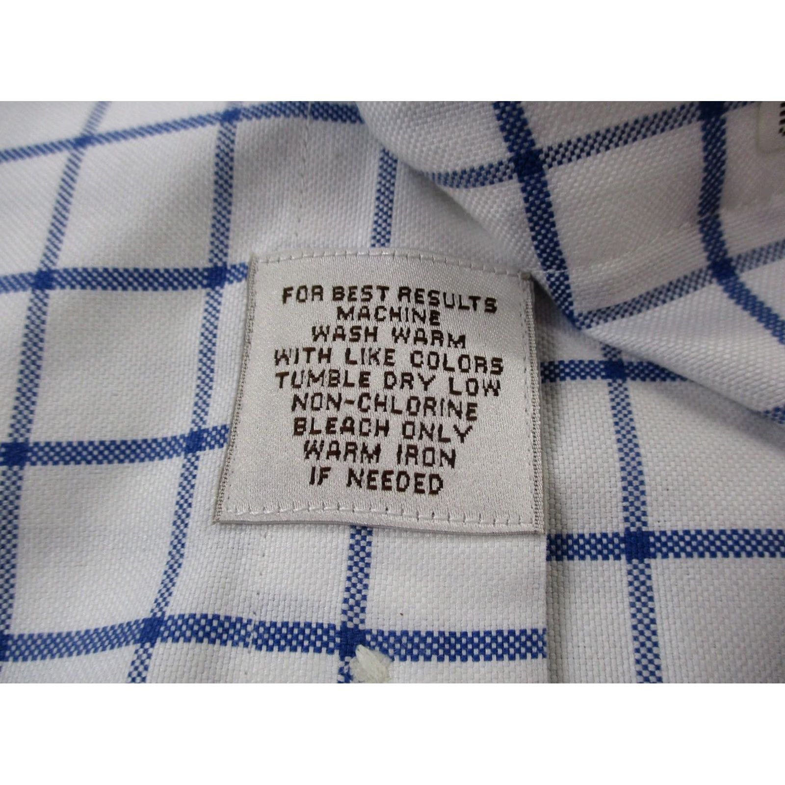 Peter Millar Peter Millar Shirt Mens S White Lightweight Button-Down Knit Check Vintage No Size US S / EU 44-46 / 1 - 6 Thumbnail