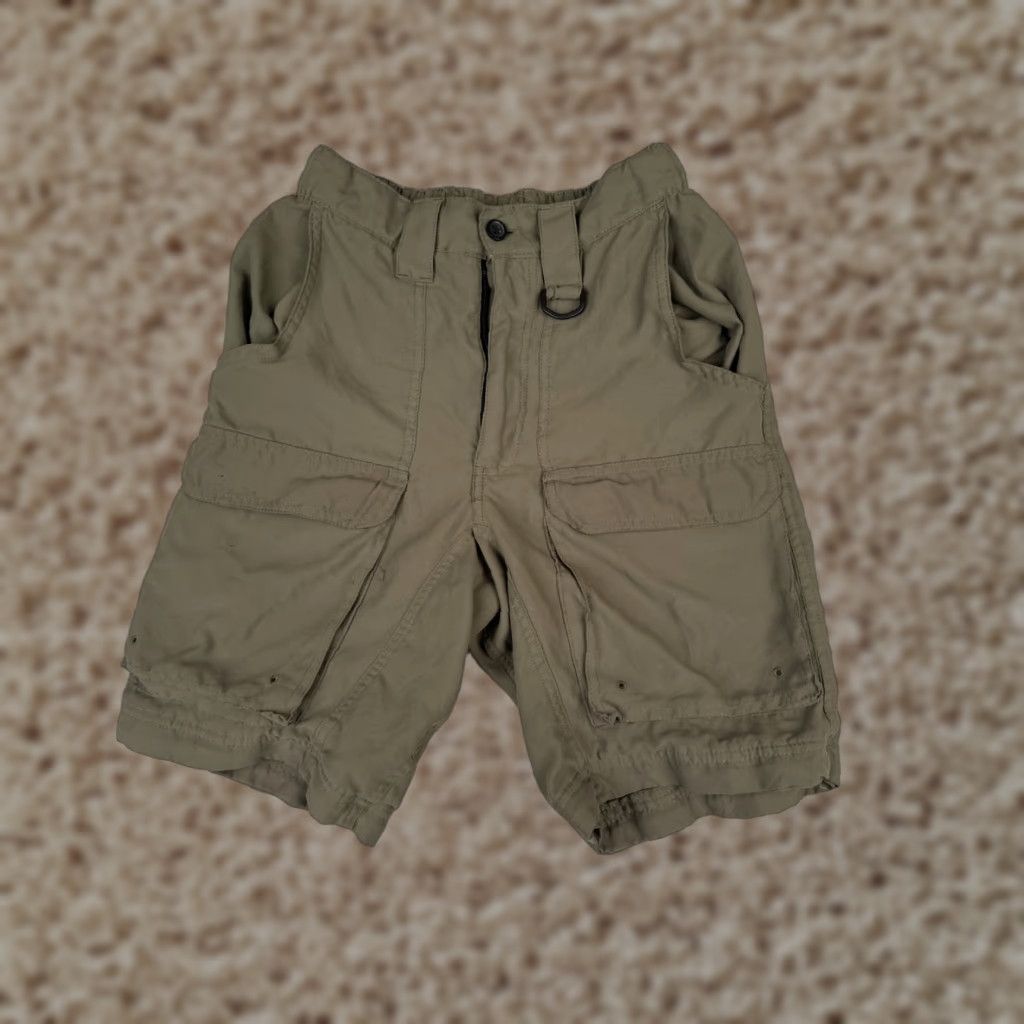 Vintage VINTAGE Boy Scouts Shorts Adult XS Green Switchbacks NO LEGS Polyester Mens Size US 27 - 1 Thumbnail
