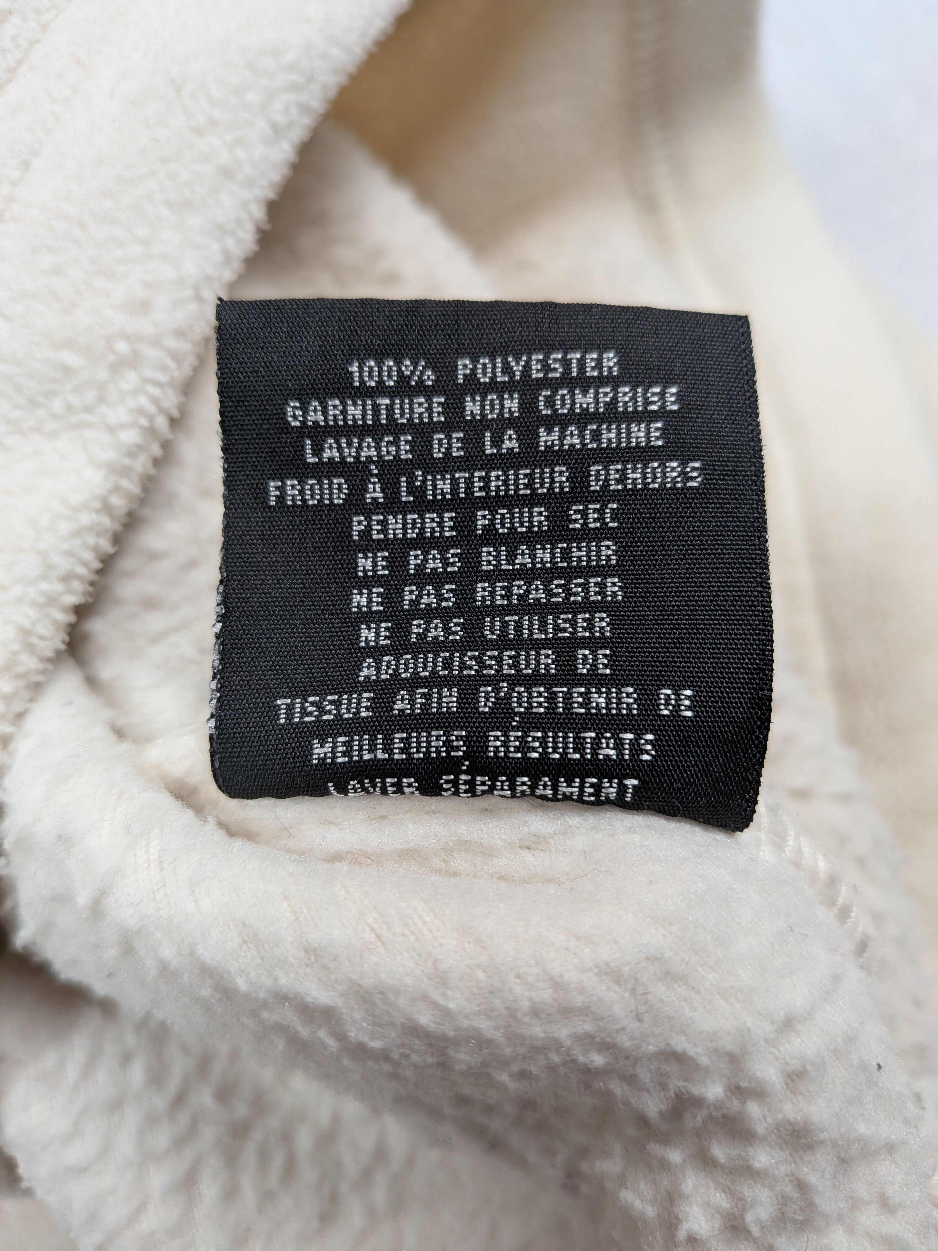 Other Banff Canada Cream Jacket L Women Winter Zip-Up Fleece Size L / US 10 / IT 46 - 9 Thumbnail