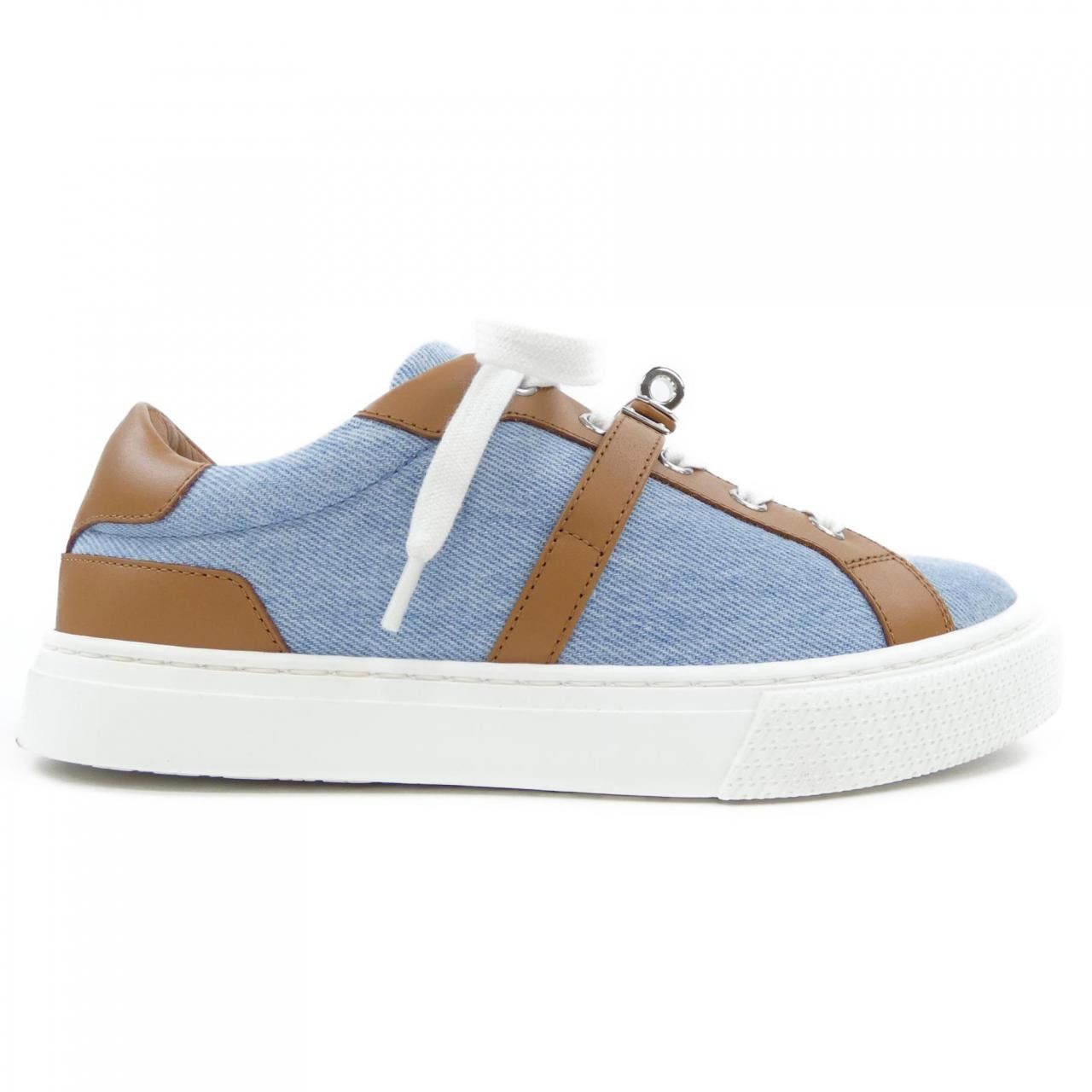 Hermes Hermes Hermes Day Kelly Buckle Sneakers Leather Shoes DUTY FREE for USA Size ONE SIZE - 1 Thumbnail