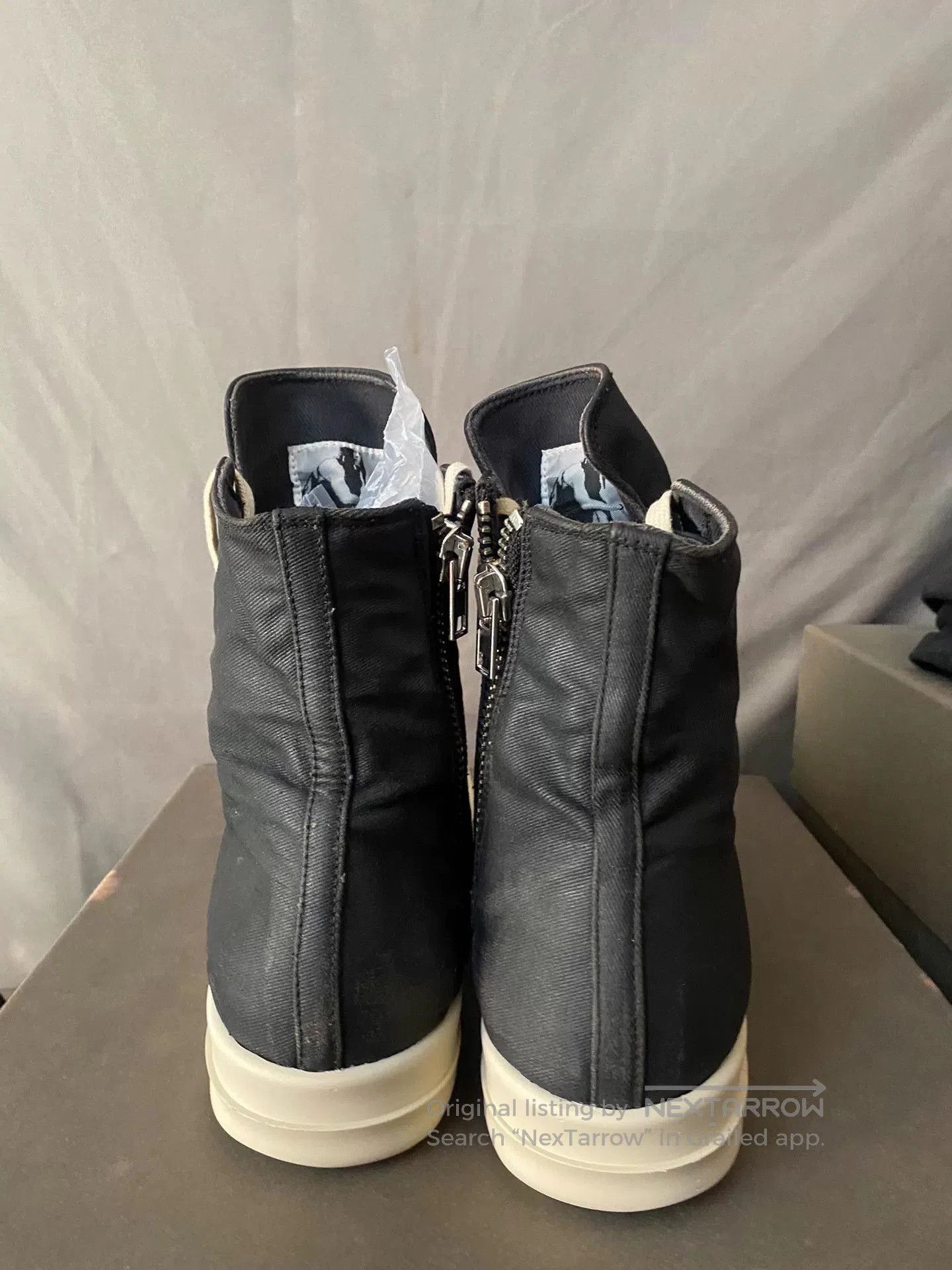 Rick Owens rick owens high top sneakers size 40. Size US 7 / EU 40 - 4 Thumbnail