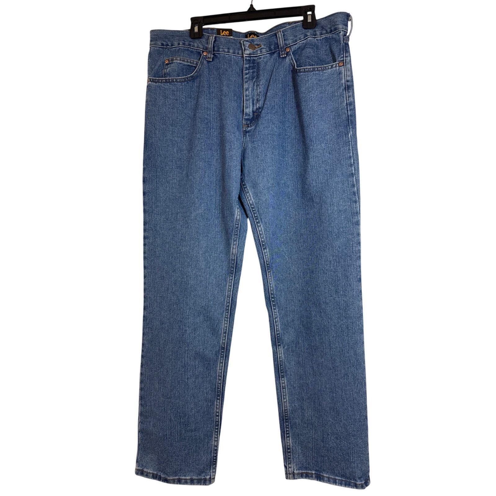 Lee NWT Men’s Lee Regular Fit Straight 38X32 Pepper Stone Jeans Size US 38 / EU 54 - 2 Thumbnail