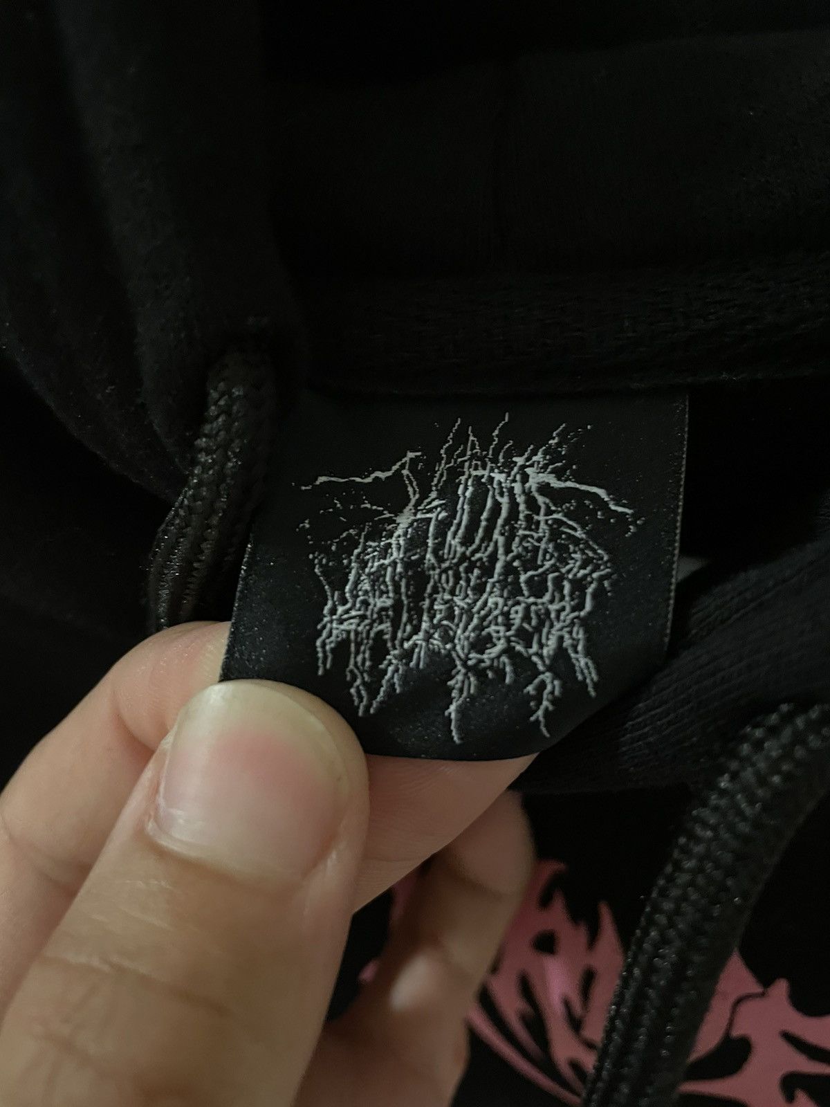 Destroy Lonely *LAST DROP* Kim Krueger Studded Belt Script Hoodie Size US XL / EU 56 / 4 - 4 Thumbnail