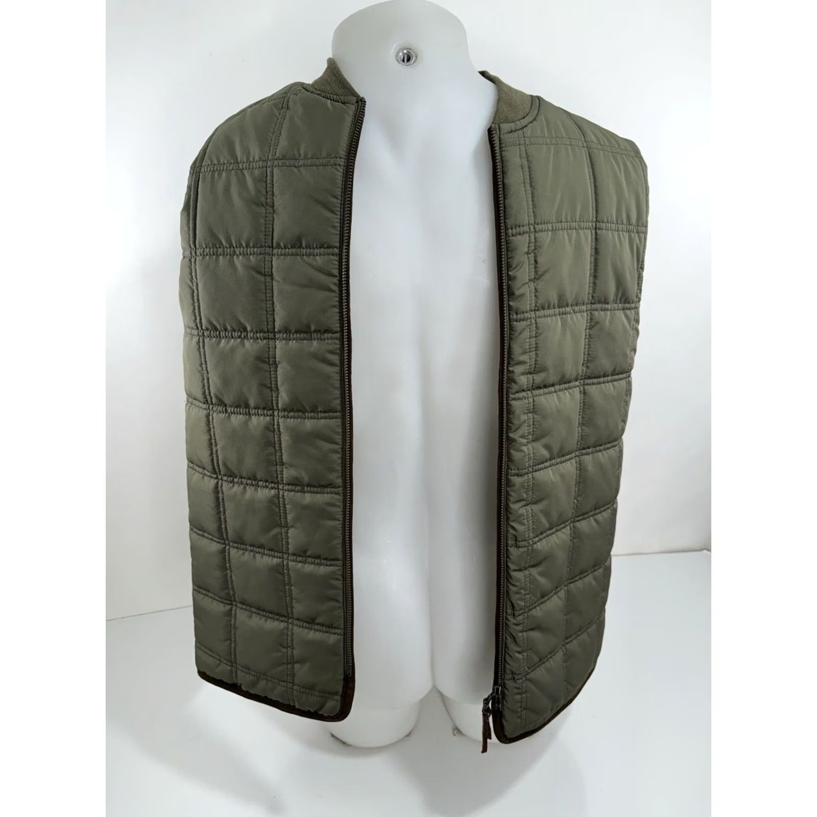 Vintage J. L. POWELL Vest Padded Hunting Western Mens M Green - MINT Size US M / EU 48-50 / 2 - 6 Thumbnail