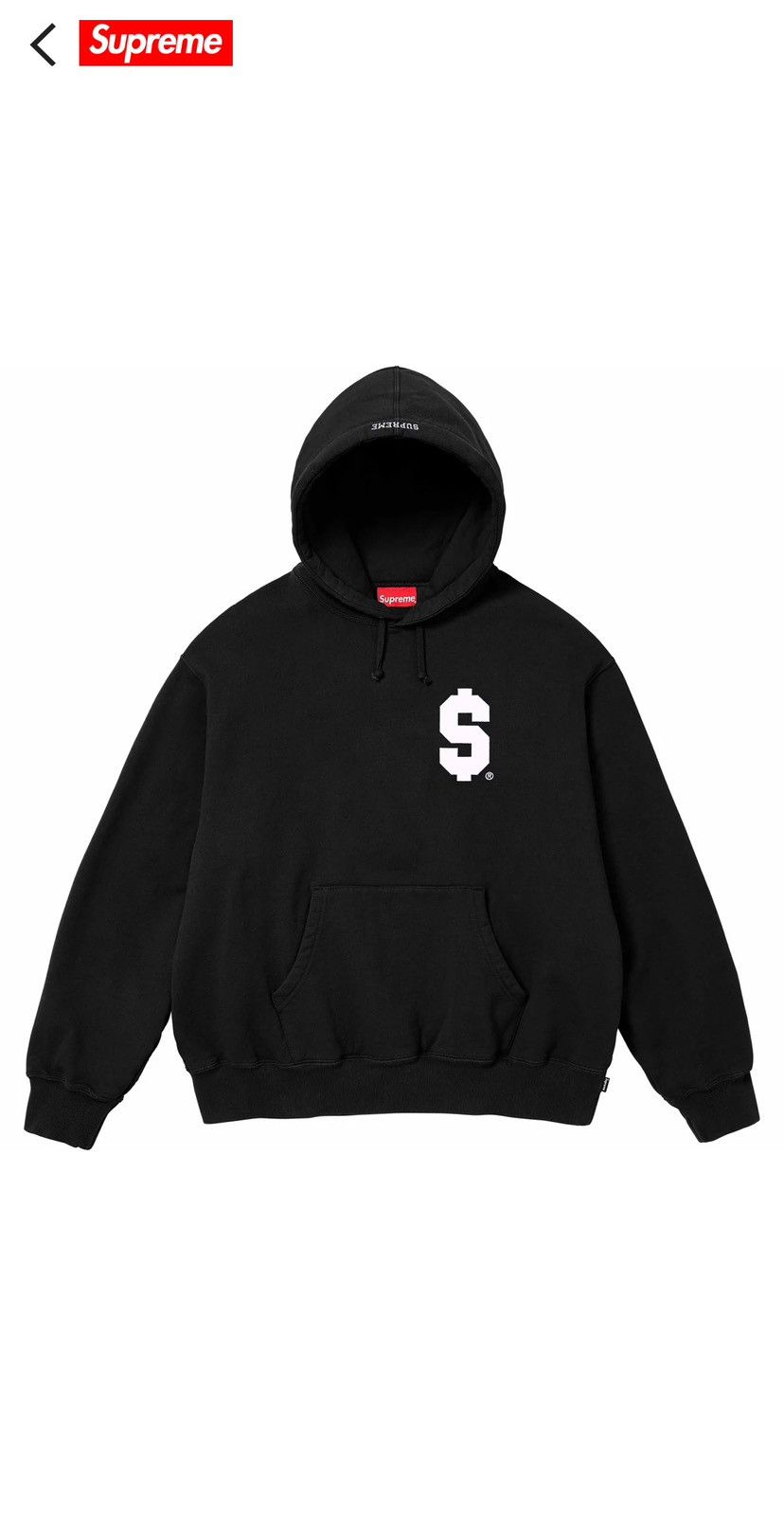 Supreme SUPREME $ HOODIE | Grailed