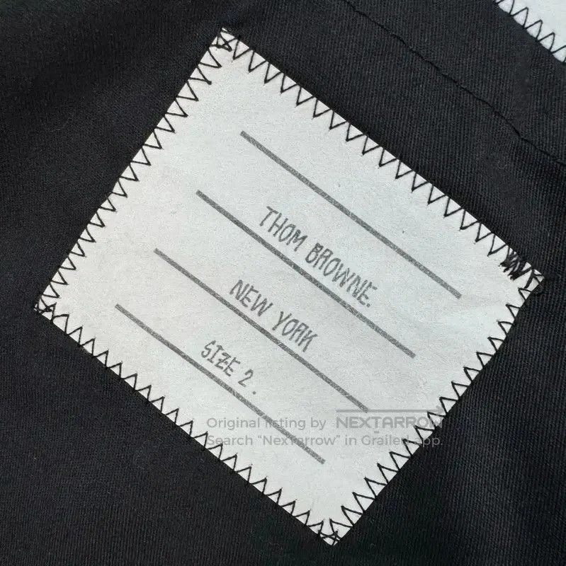 Thom Browne Thom Browne Gray Wool Blend Casual Pants . Size US 27 - 6 Thumbnail