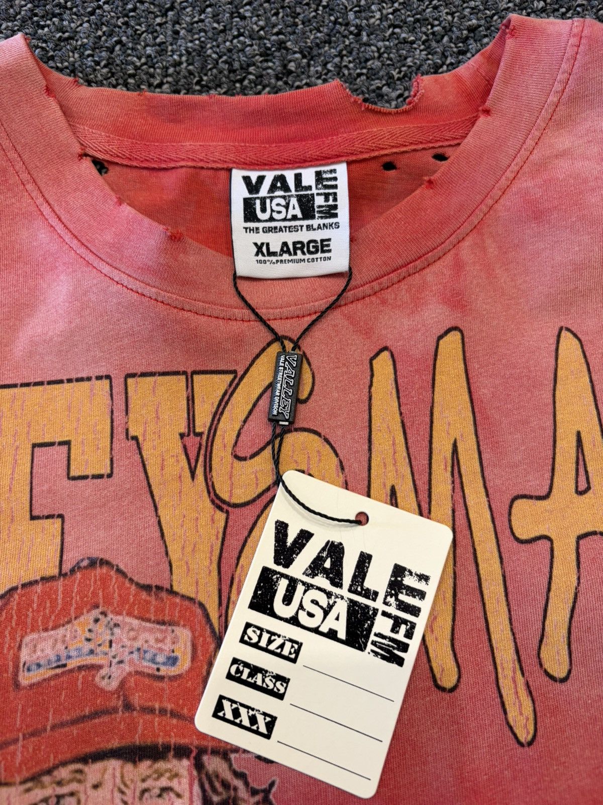 Vale Vale Forest Gump Tee Red Size US XL / EU 56 / 4 - 2 Thumbnail