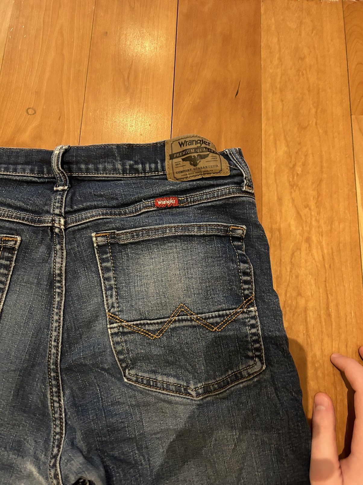 Vintage × Wrangler Vintage Wrangler Jeans Size US 32 / EU 48 - 4 Thumbnail