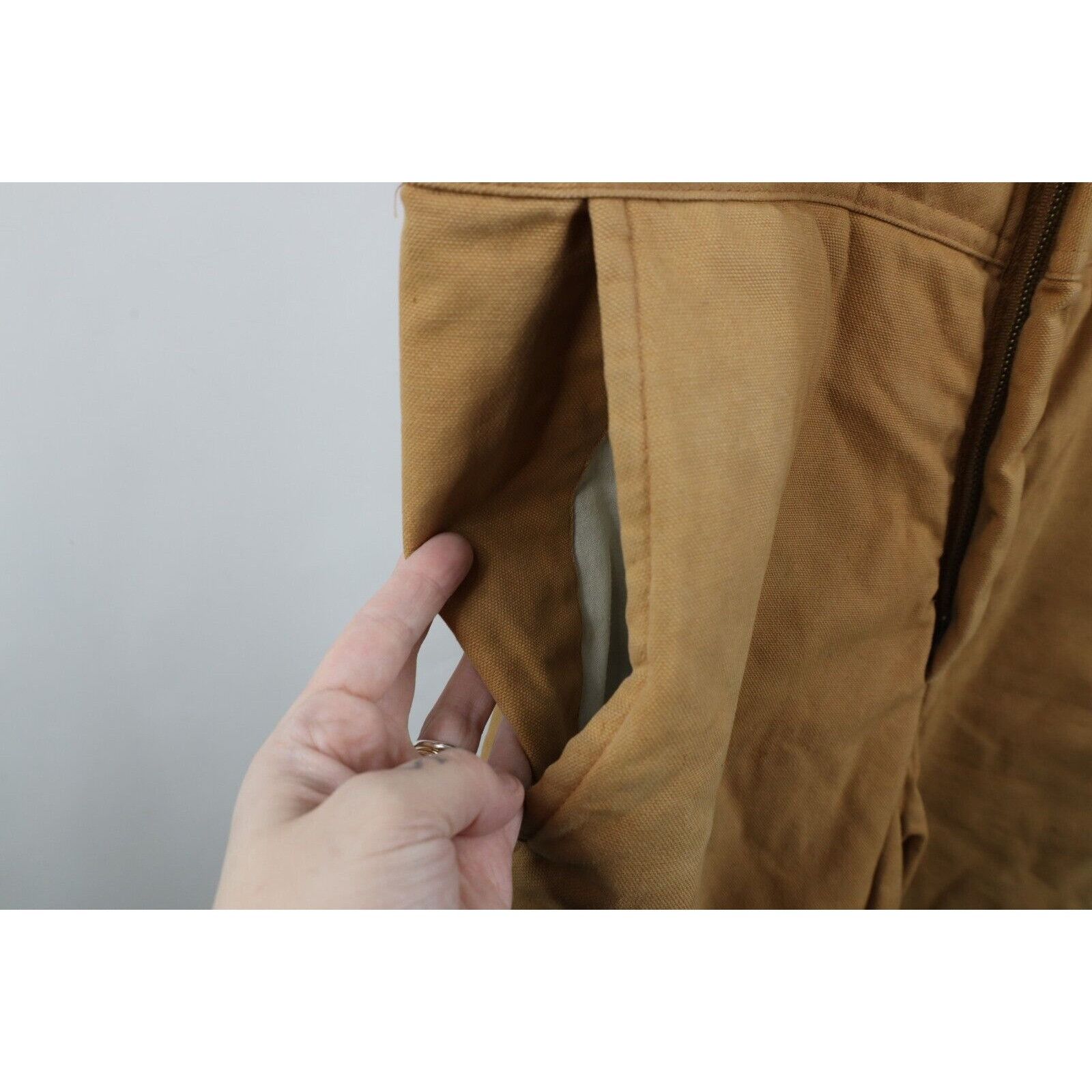 Vintage × Walls Vintage 90s Walls Distressed Insulated Canvas Overalls Size US M / EU 48-50 / 2 - 10 Thumbnail