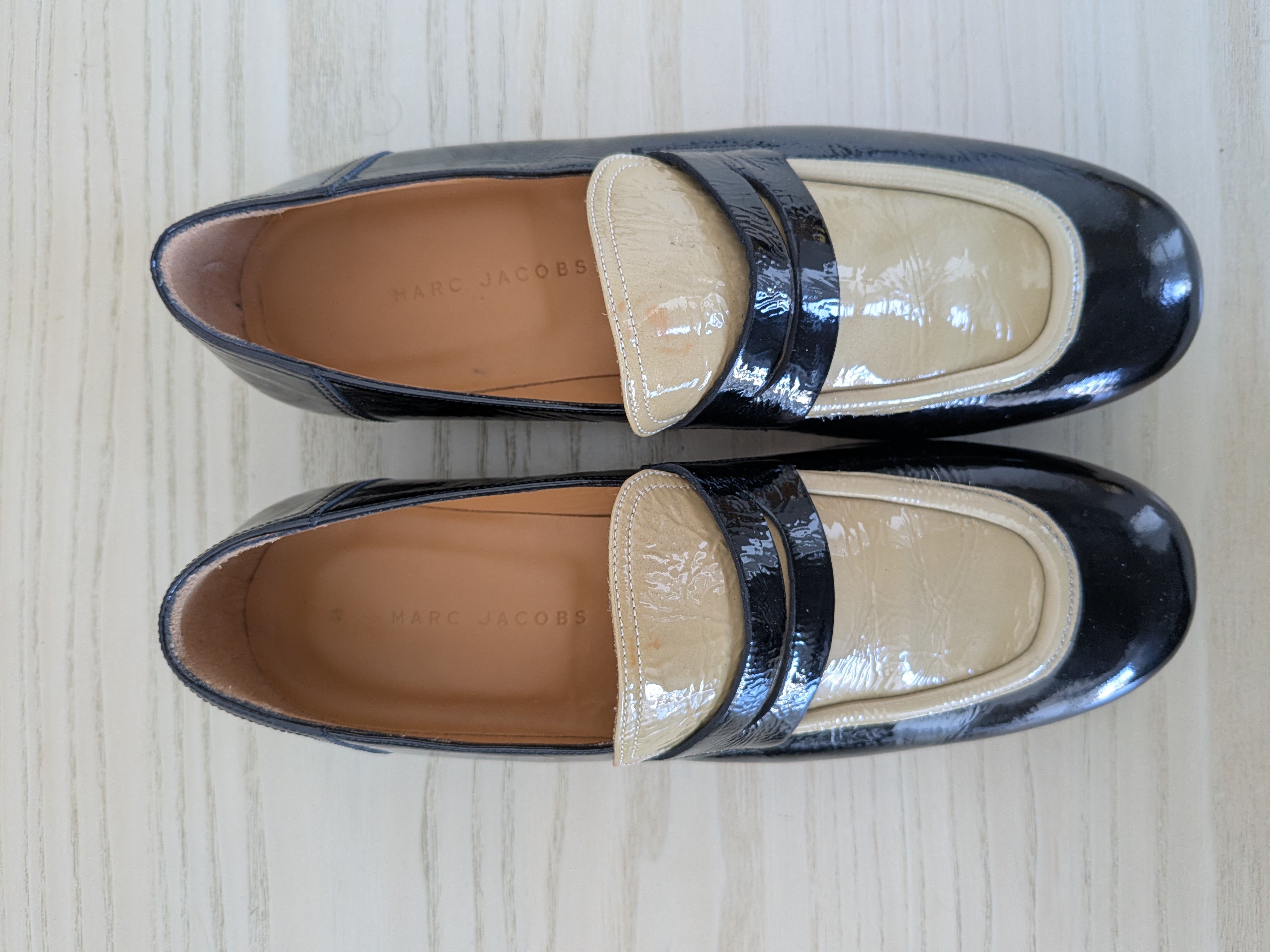 Marc Jacobs Marc Jacobs Two-Tone Leather Loafers Size US 8.5 / EU 41-42 - 5 Thumbnail