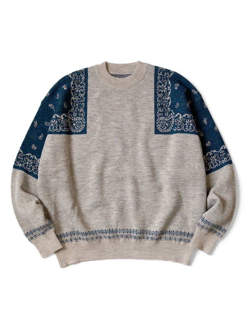 Kapital kapital bandana Crew Sweatshirt Size US S / EU 44-46 / 1 - 1 Thumbnail