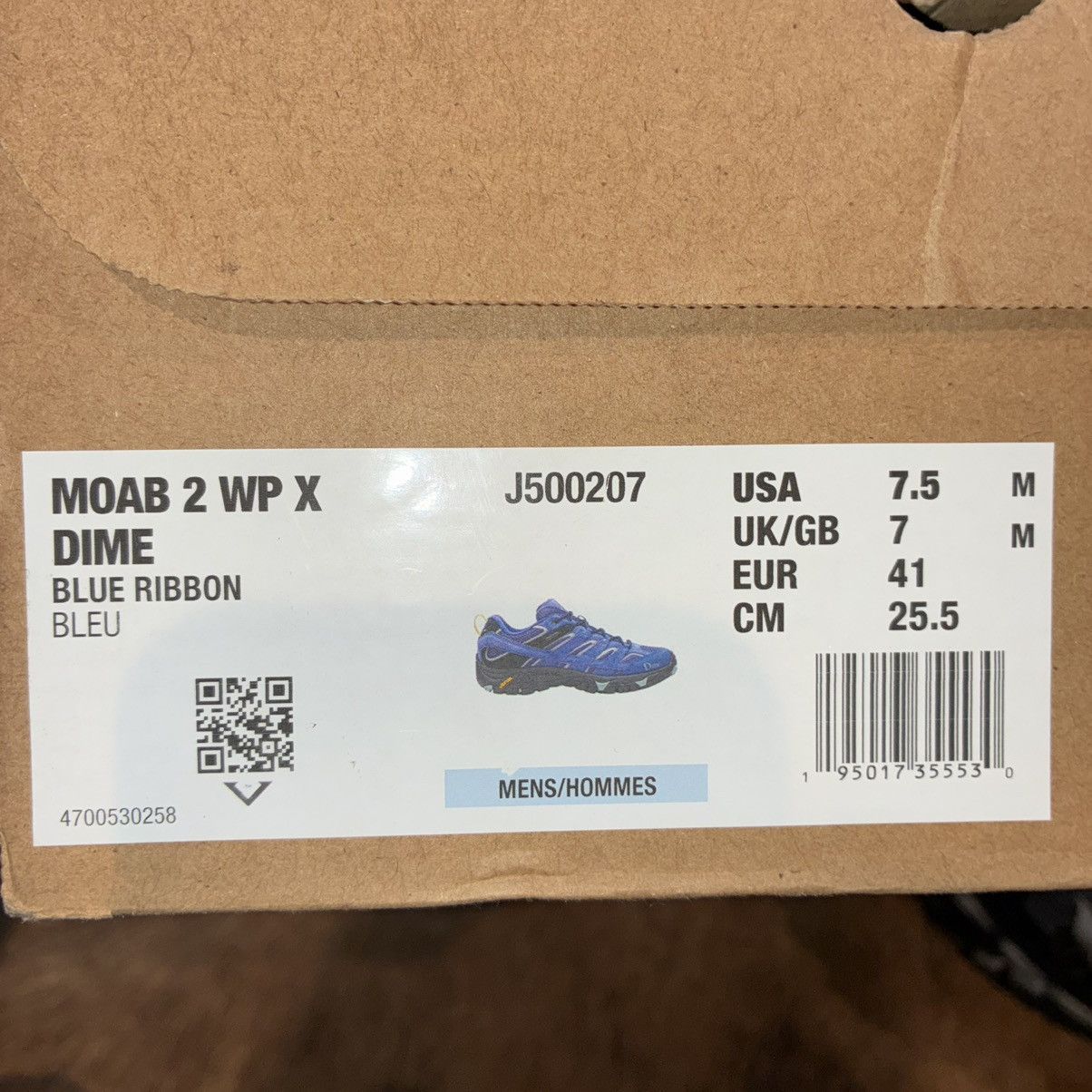 Dime × Merrell 1TRL Dime x Merrell Moab 2 Waterproof Size US 7.5 / EU 40-41 - 7 Thumbnail