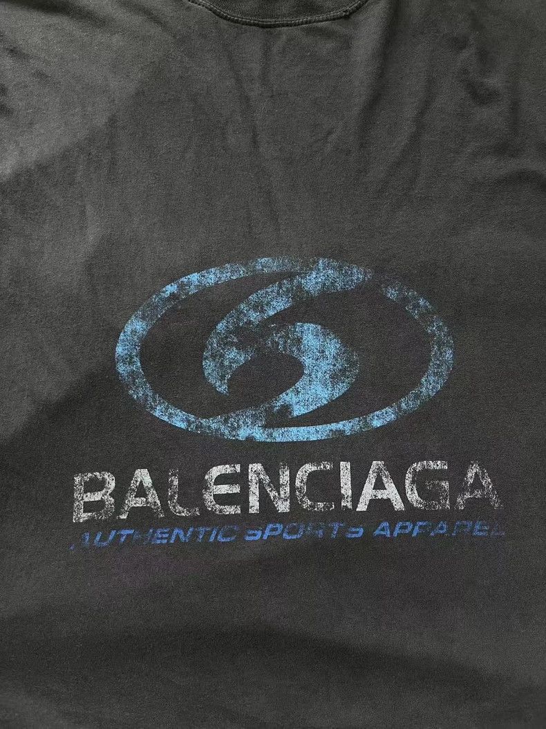 Balenciaga Balenciaga Balenciaga Men's Black Short Sleeve TShirt -250 Size US M / EU 48-50 / 2 - 3 Thumbnail