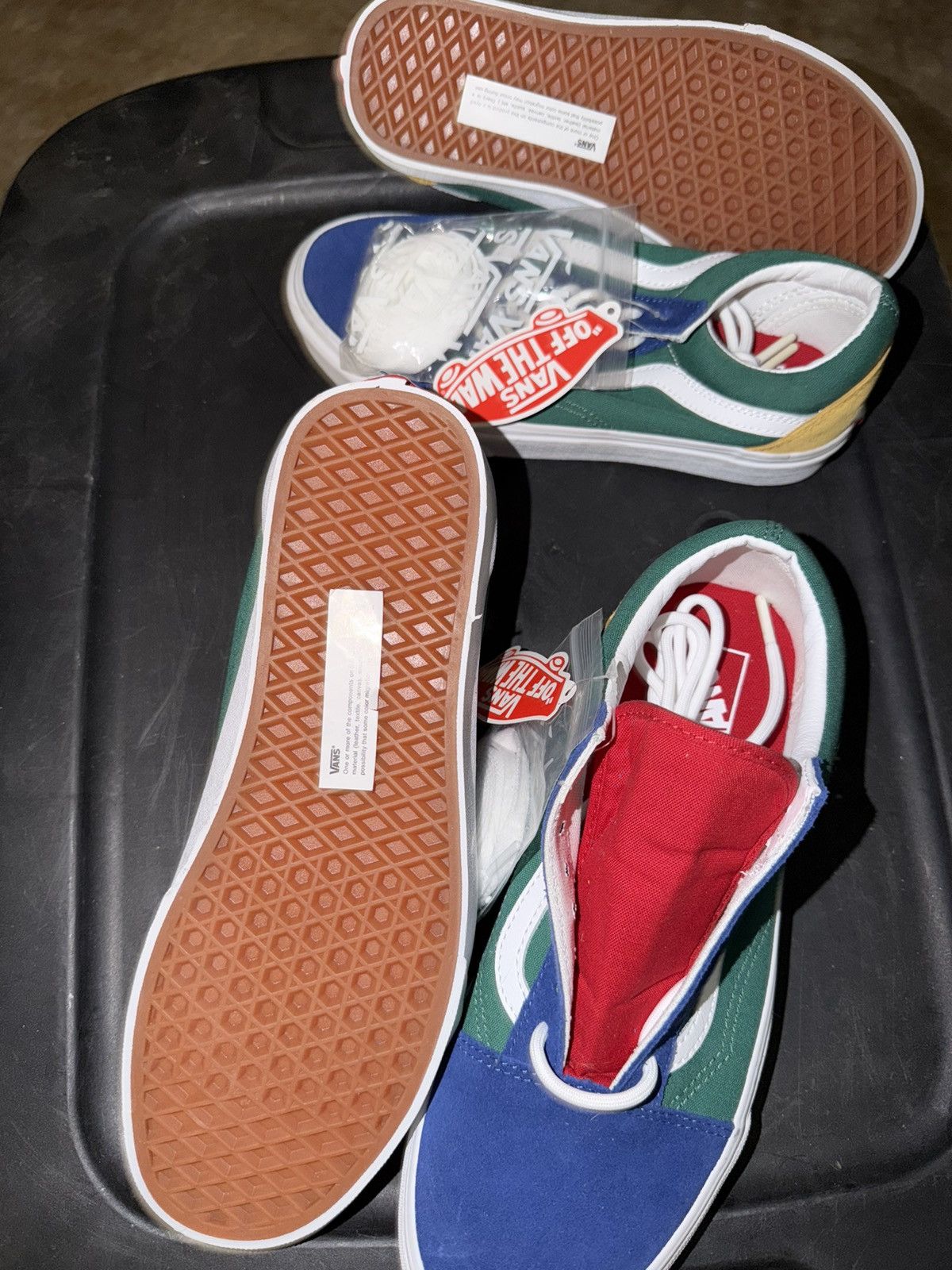 Vans Multicolored Vans Old Skool Yacht Club Sneakers Size US 6 / EU 39 - 5 Thumbnail