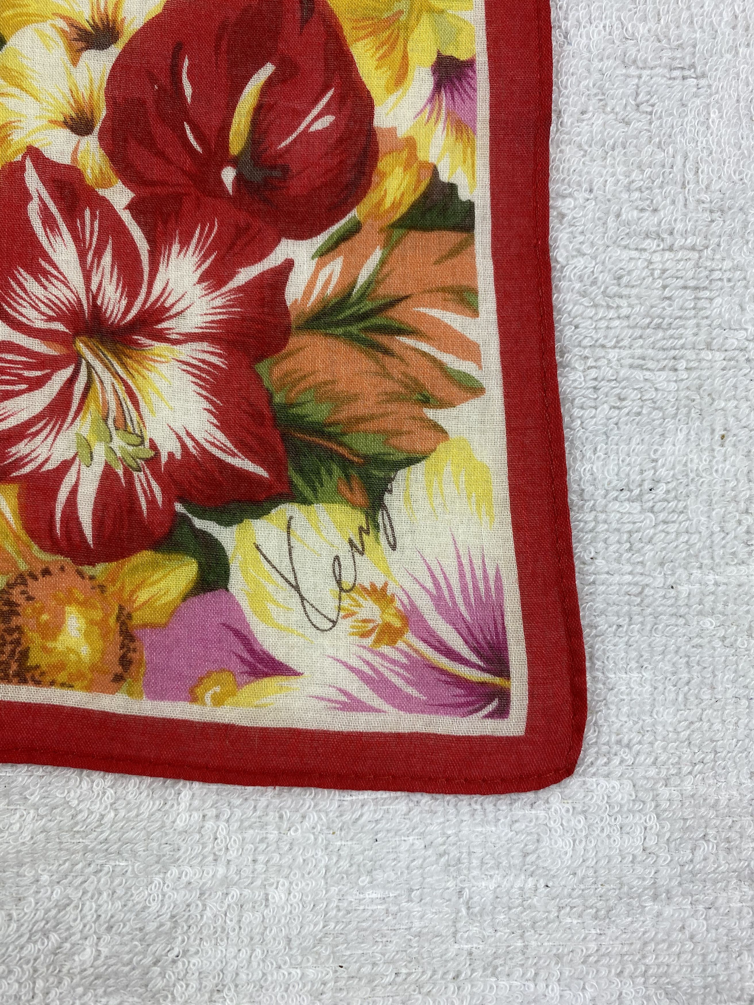 Kenzo × Vintage Kenzo Handkerchief / Bandana / Neckerchief Size ONE SIZE - 5 Thumbnail