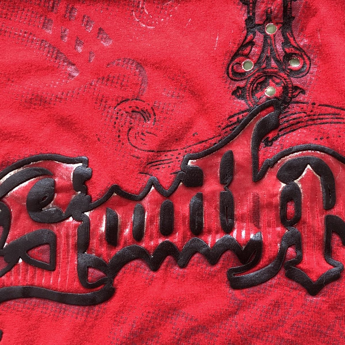 Affliction Y2k Southpole long sleeve double layer cross logo Size US M / EU 48-50 / 2 - 6 Thumbnail