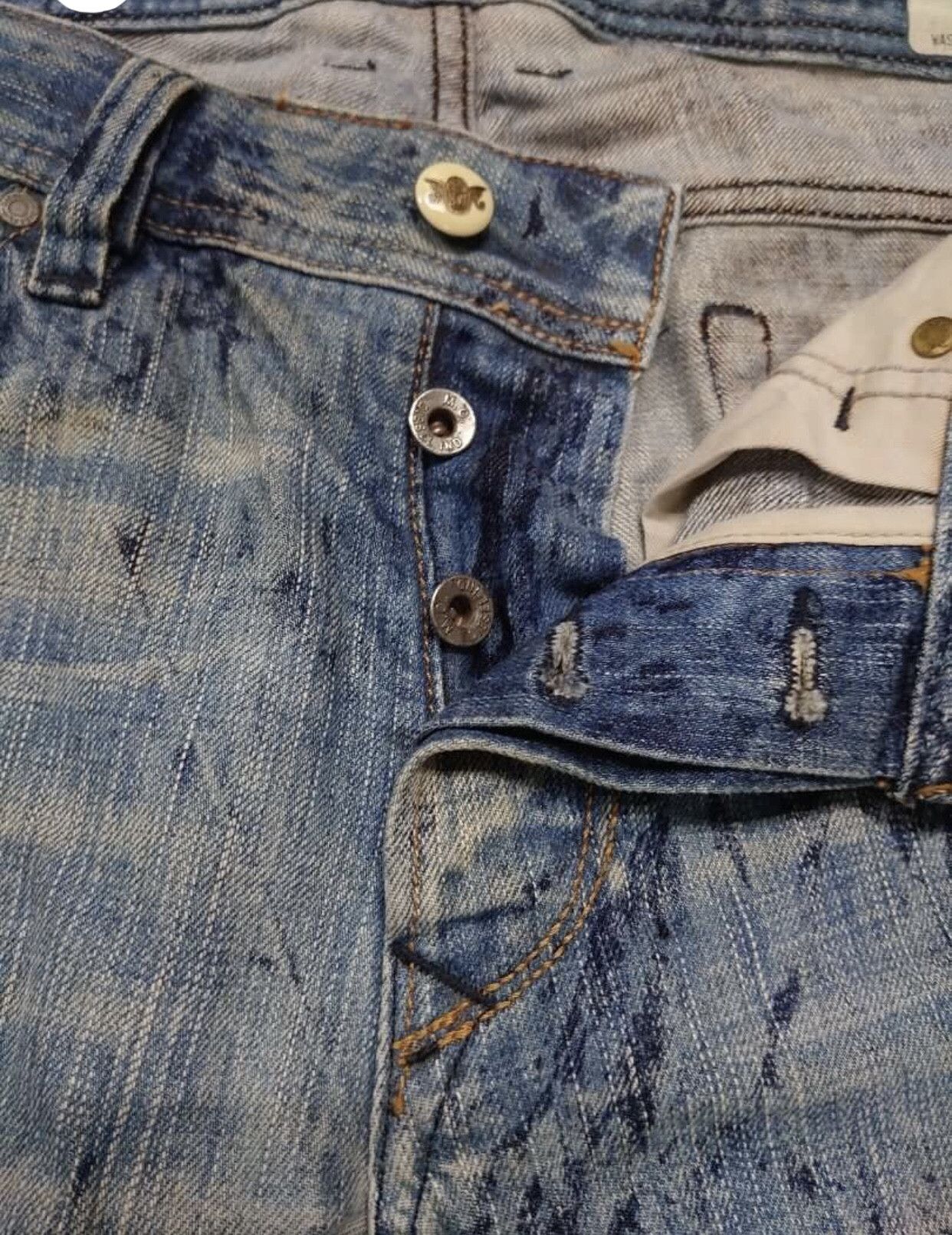 Diesel × Vintage Diesel Viker Vintage Dirty Denim Jeans Size 30" / US 8 / IT 44 - 5 Thumbnail