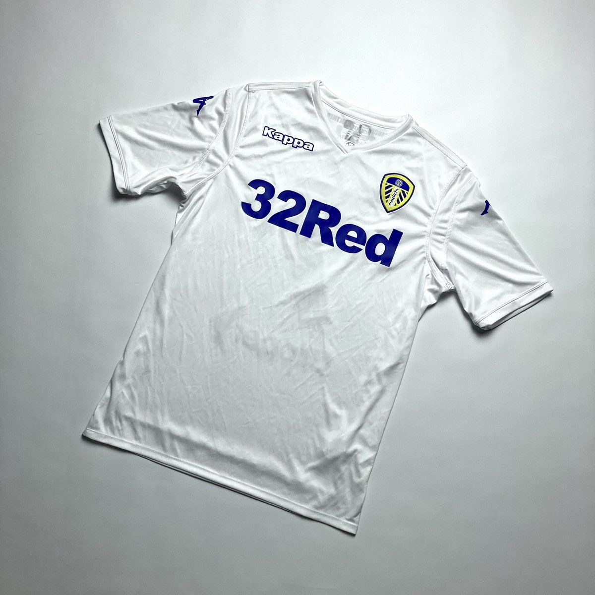 Vintage Leeds United #7 Kelly Blokcore Jersey Kappa Retro Engalnd Size US M / EU 48-50 / 2 - 1 Thumbnail