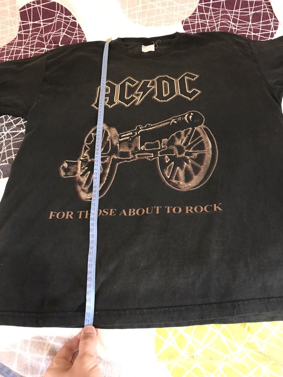 Band Tees 🔥 Vintage 1999 AC/DC For Those About to Rock T-Shirt Tour Size US XL / EU 56 / 4 - 12 Thumbnail