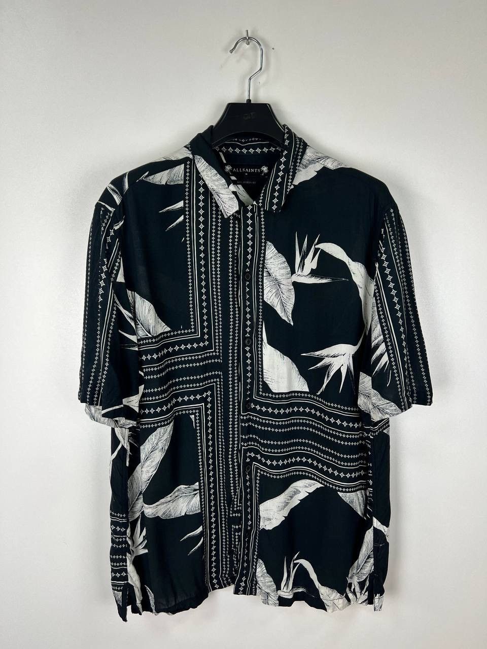 Allsaints Allsaints Hawaii crazy relaxed fit shirt size M Size US M / EU 48-50 / 2 - 1 Thumbnail