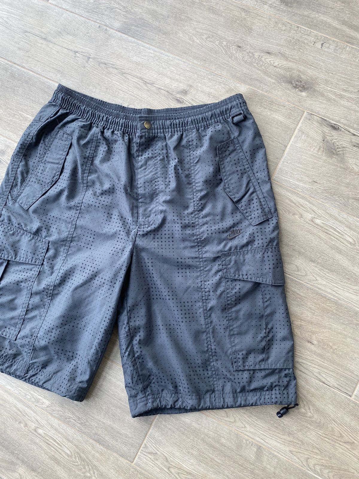 Nike × Vintage Nike Vintage Monogram Cargo Shorts Size US 34 / EU 50 - 3 Thumbnail
