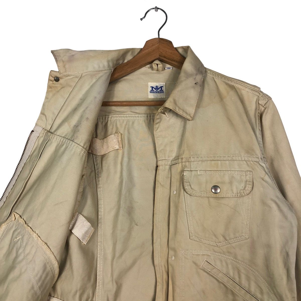 Japanese Brand 🔥Vintage 60’s Cropped Biker Jacket Maverick Talon Zipper Size US L / EU 52-54 / 3 - 12 Thumbnail