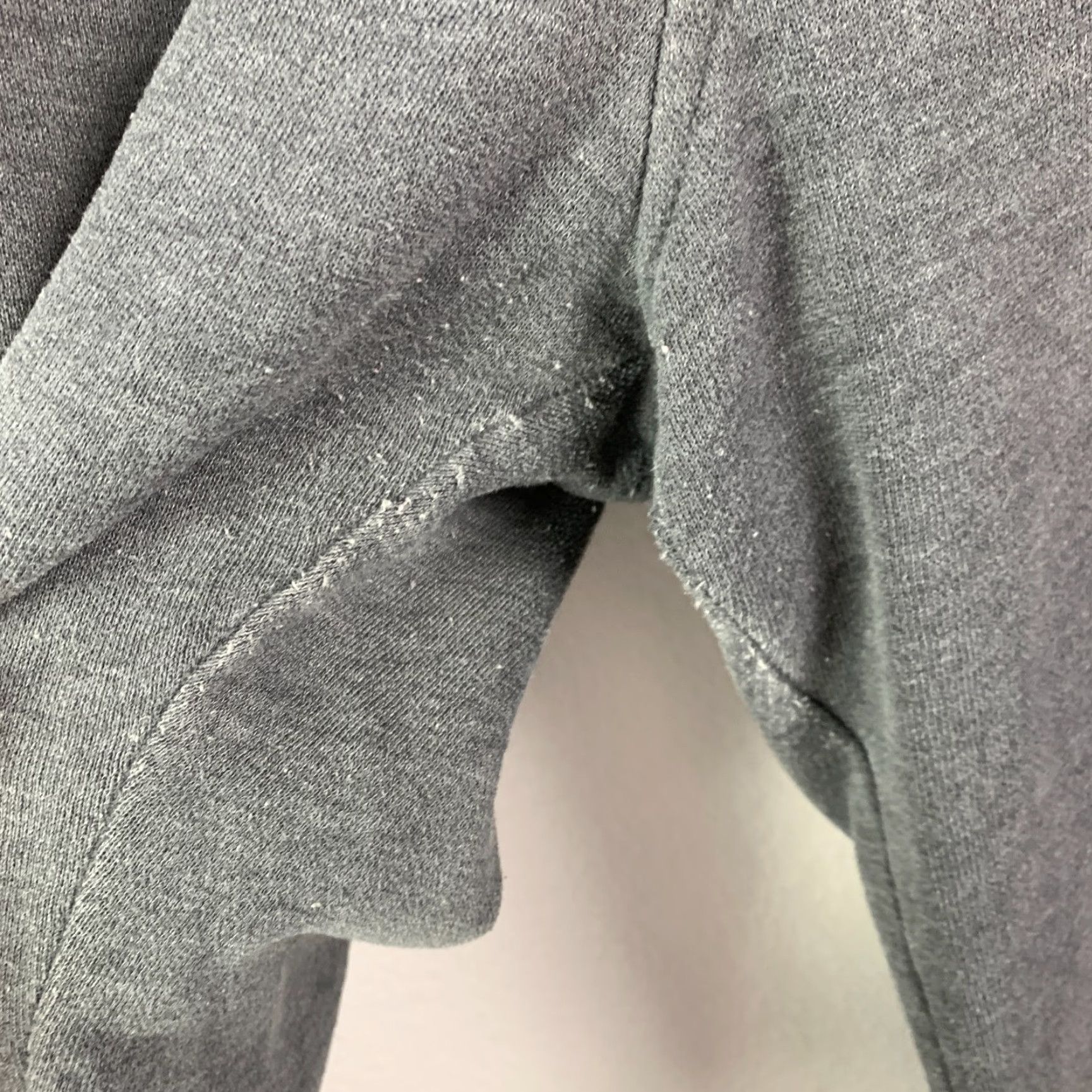 J.Crew VINTAGE J. CREW FACTORY Low-Rise Dark Gray Thick Sweatpants L Women Gray Sweatpants Casual Vintage Size 36" / US 14 / IT 50 - 3 Thumbnail