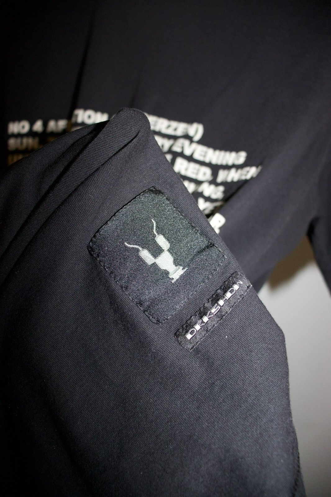 Rick Owens × Rick Owens Drkshdw RICK OWENS DRKSHDW FW19 "DEEPER THAN A MOTHERS TEARS" TSHIRT Size US S / EU 44-46 / 1 - 6 Thumbnail