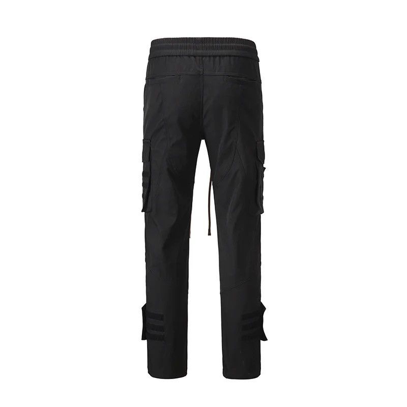 Utility tactical flared cargo pants y2k