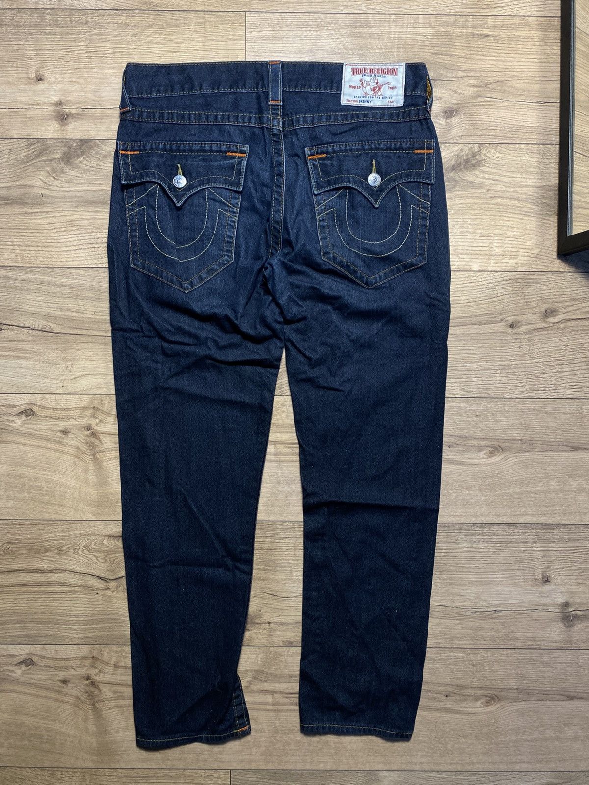 True Religion True Religion Geno Big T Relaxed Slim Jeans Men's Size 33 Size US 33 - 2 Thumbnail
