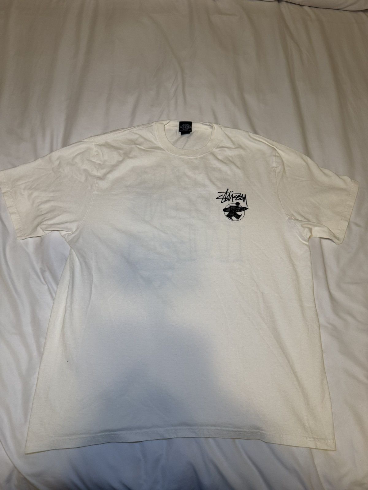 Stussy Built For The Long Haul T Shirt Sz Large