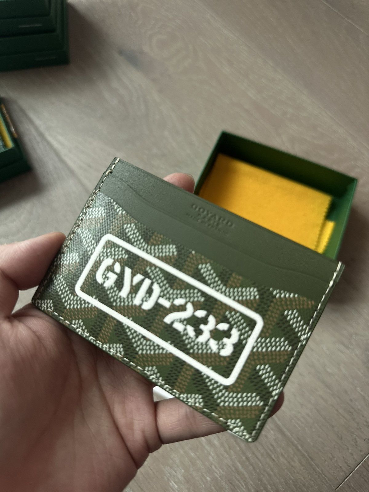 Goyard Goyard Saint Sulpice Khaki Size ONE SIZE - 4 Thumbnail