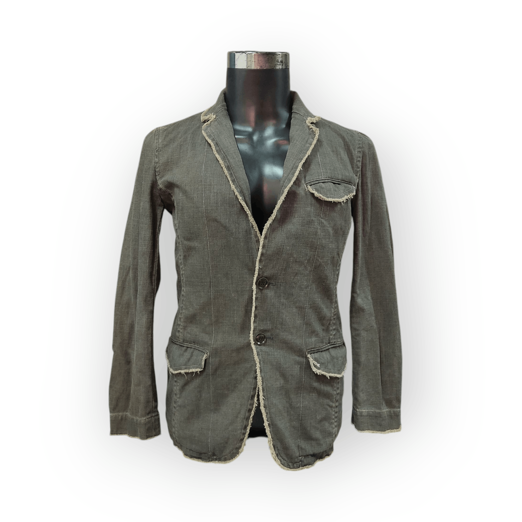 Japanese Tornado Mart Suede Track Jacket 00s Archive Tornado Mart