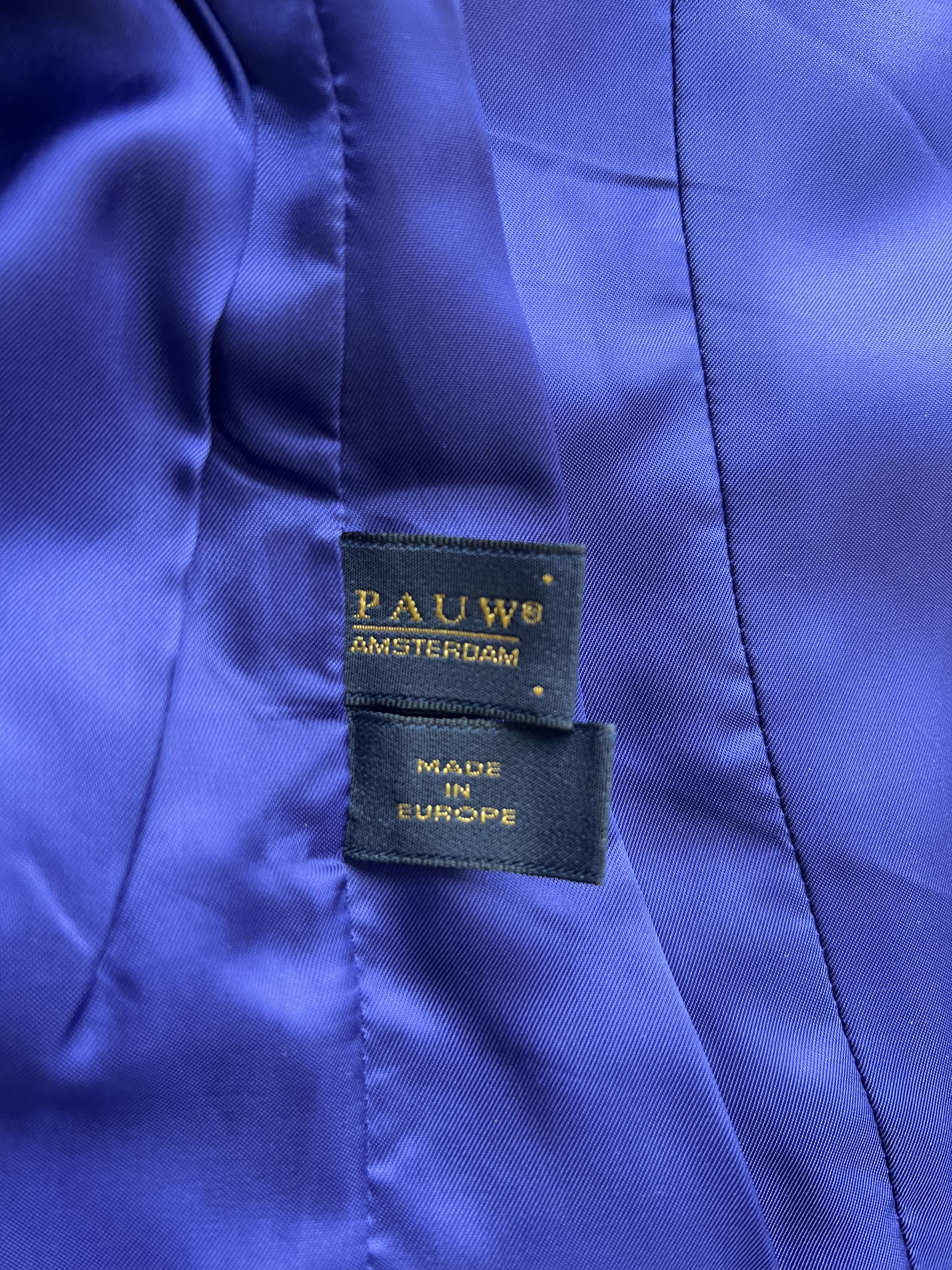 Other PAUW Amsterdam Velvet Blazer Jacket Size 3 Purple Fitted Size M / US 6-8 / IT 42-44 - 6 Thumbnail