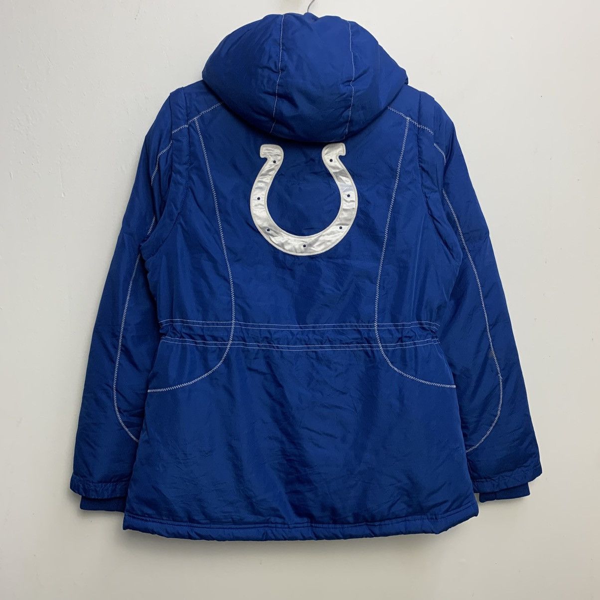Reebok Vintage Reebok NFL Colts Puffer Jacket Size S / US 4 / IT 40 - 2 Thumbnail