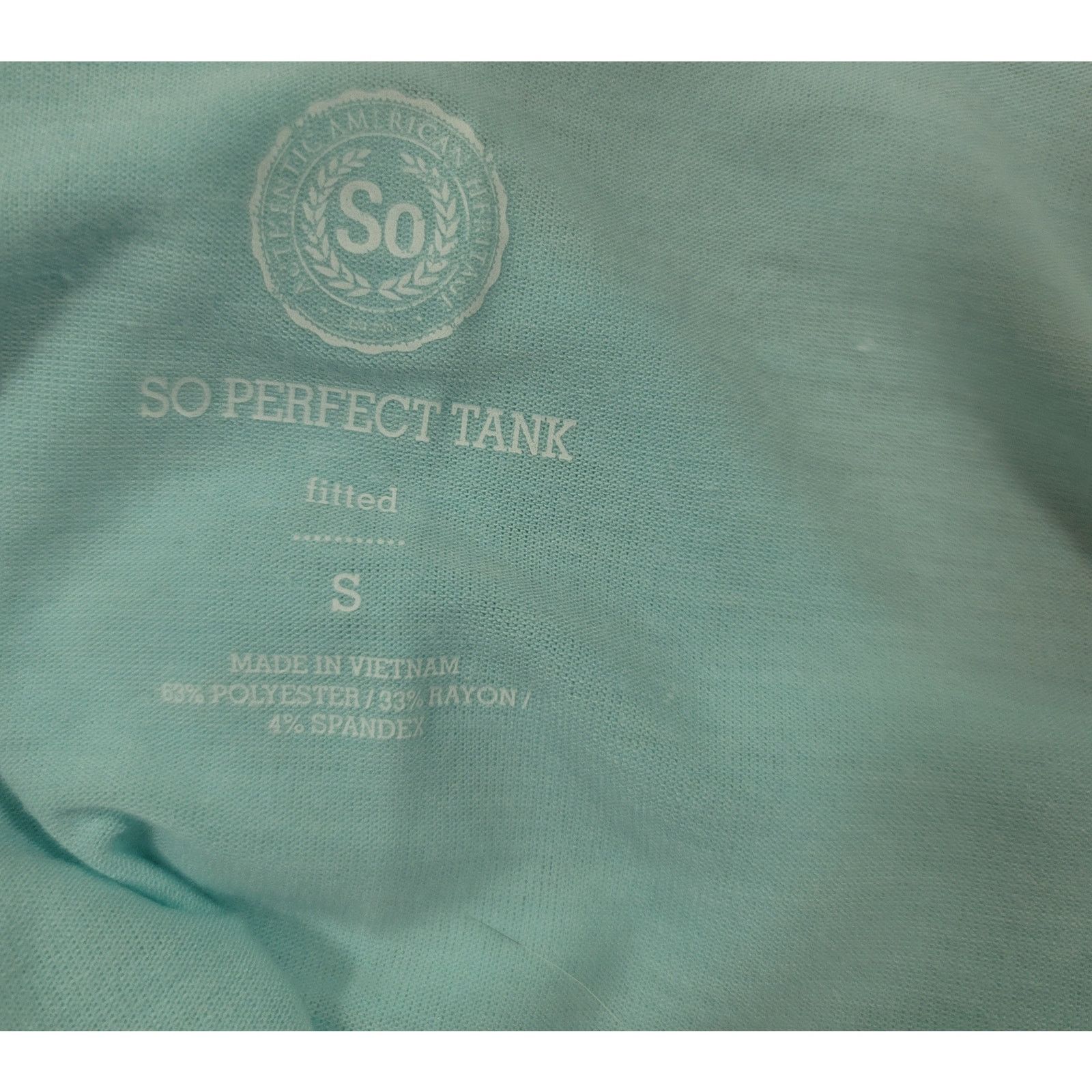 Other SO Teal Marled Scoop Neck So Perfect Tank Top Small NWT Size S / US 4 / IT 40 - 4 Thumbnail