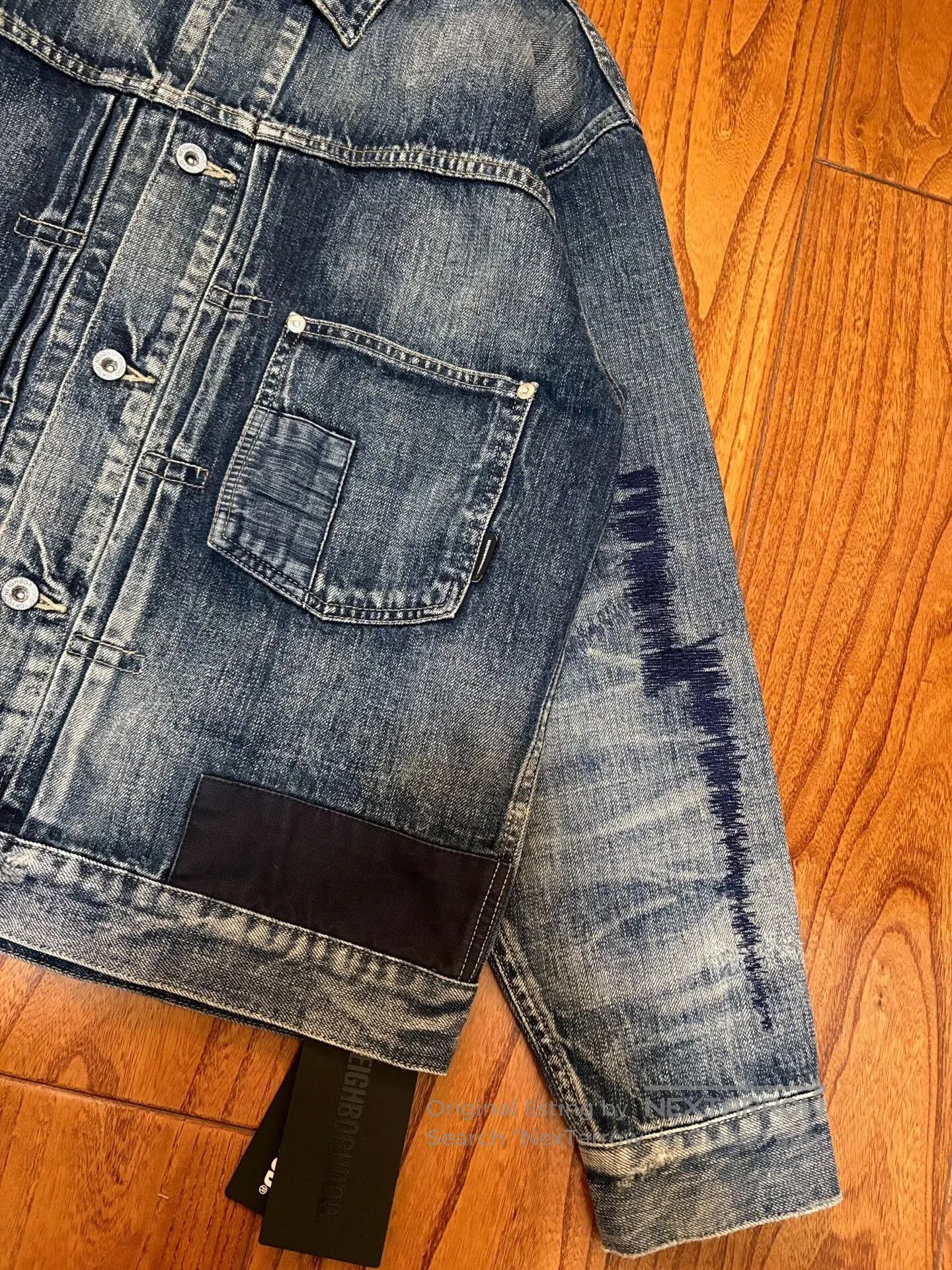 Neighborhood neighborhood savage denim type-1 jacket. Size US M / EU 48-50 / 2 - 3 Thumbnail